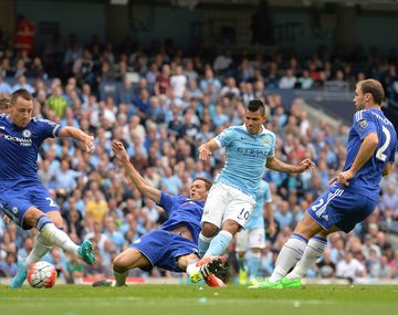 ¿Vaso medio lleno o medio vacío? El Kun Agüero hizo un gol