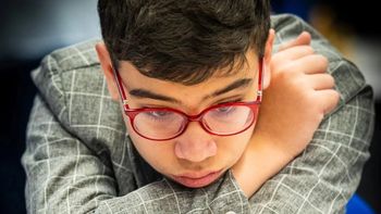 no se dio: faustino oro quedo a un paso del record de gm mas joven de la historia no se dio: faustino oro quedo a un paso del record de gm mas joven de la historia