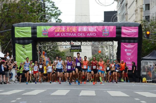 La maratón de San Silvestre de Buenos Aires es la última del año