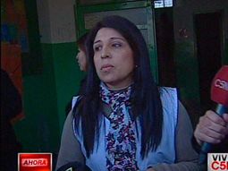 Karina Villalva, actual directora del establecimiento, contó lo sucedido Karina Villalva, actual directora del establecimiento, contó lo sucedido