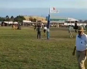 Corrientes: un joven sufrió una grave lesión al intentar domar un caballo