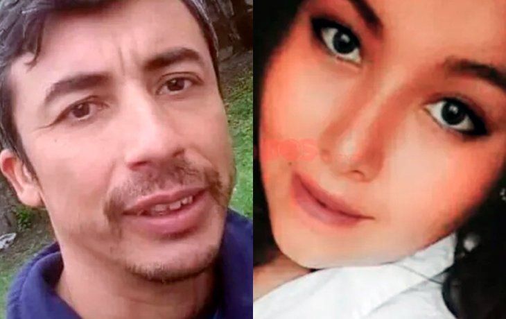 El principal sospechoso e Isondú Fernández, una de las víctimas del doble femicidio. Foto: Radio Dos