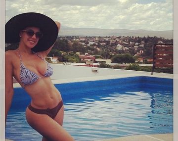 Virginia Gallardo ya está instaladísima en Villa Carlos Paz