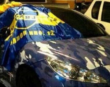 Hinchas de Boca se ríen de Teo Gutiérrez y su auto camuflado