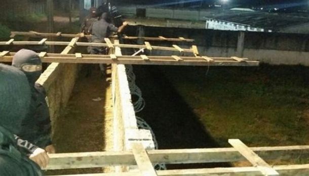 VIDEO: impresionante fuga de presos en Brasil