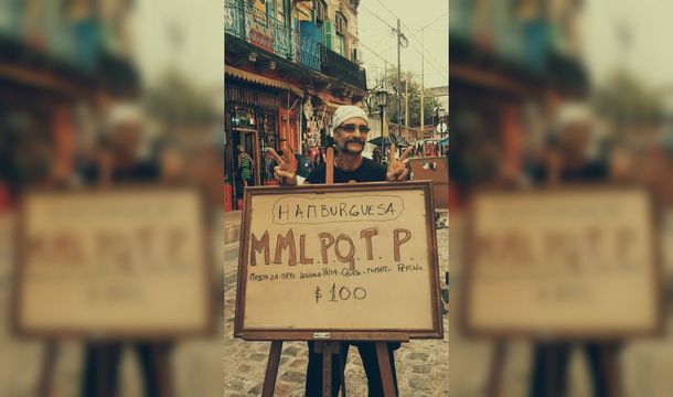 La hamburguesa MMLPQTP es una creación de Napo