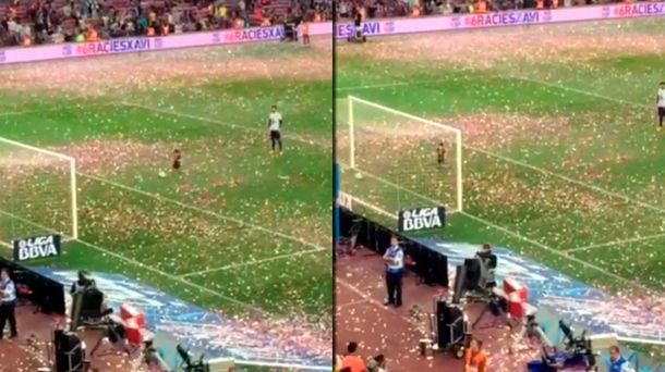 El gol del hijo de Shakira y Piqué en el Camp Nou
