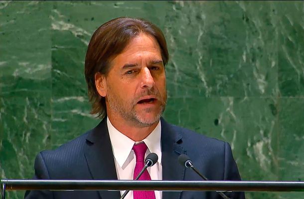 Lacalle Pou pronunció su discurso ante la Asamblea General de la ONU.