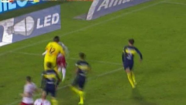 El polémico penal contra Boca