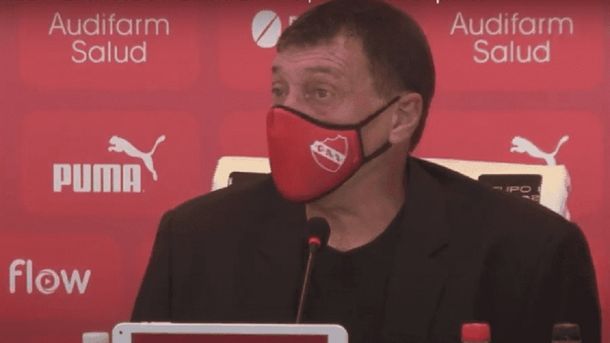 La respuesta de Independiente sobre la vergonzosa imitación de Diego Díaz a Falcioni