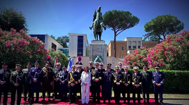Sandra Pettovello llegó a Roma para su reunión con el papa León XIV