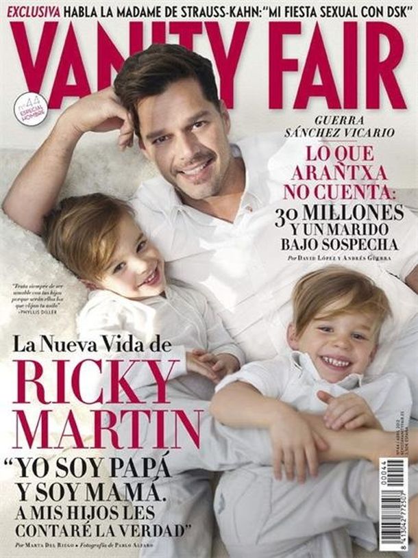 Ricky Martin e hijos