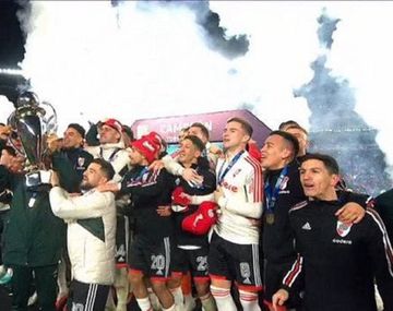 Por qué Enzo Pérez no levantó el trofeo de la Liga Profesional de Fútbol