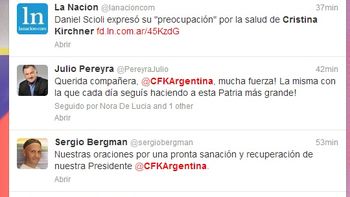 los politicos le desean una pronta recuperacion a cfk los politicos le desean una pronta recuperacion a cfk