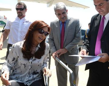 CFK recibe a Alak