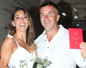 Sol Pérez se casó por civil con Guido Mazzoni: las fotos del gran momento