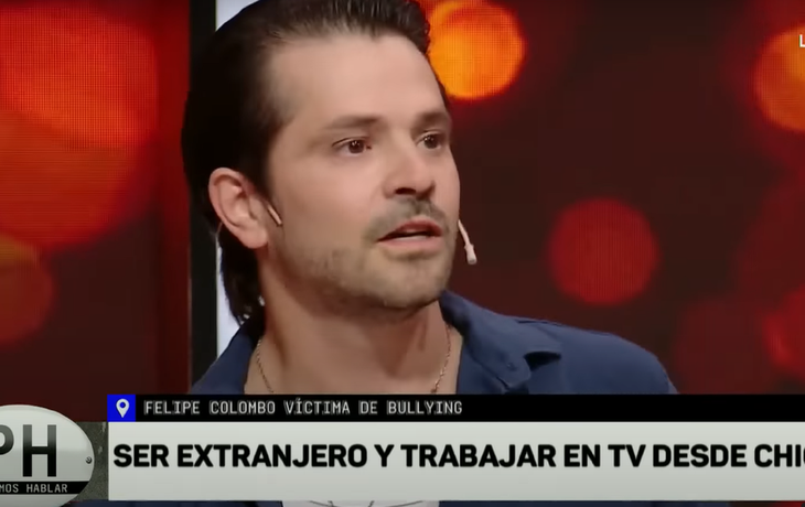 Bullying: la lesión en zona íntima de Felipe Colombo  que le hicieron por ser actor