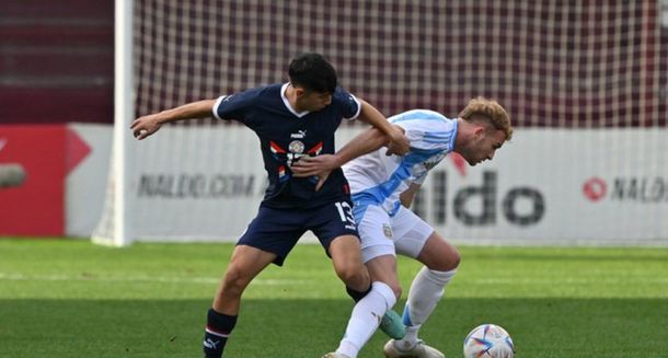 La Selección Sub-23 le ganó 2-0 a Paraguay en un amistoso