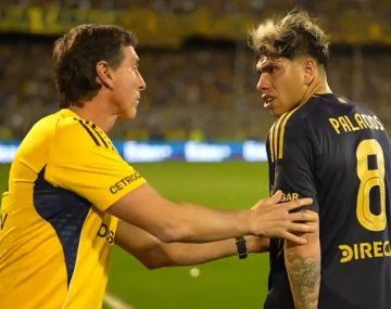Enojo en Boca: Russo tomó una decisión con Palacios tras sus gestos a Úbeda