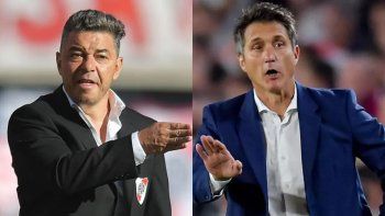 gallardo y schelotto vuelven a cruzarse en un duelo clave por el destino de river gallardo y schelotto vuelven a cruzarse en un duelo clave por el destino de river