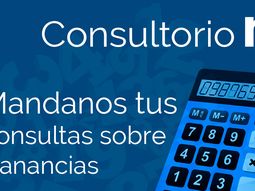 #consultoriom1 envianos tus dudas sobre ganancias #consultoriom1 envianos tus dudas sobre ganancias