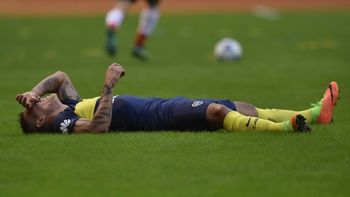 El volante estuvo apenas unos minutos en cancha en el duelo ante River El volante estuvo apenas unos minutos en cancha en el duelo ante River