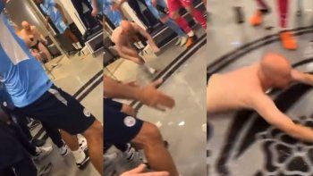 creyeron que era guardiola: el alocado festejo de un utilero del manchester city creyeron que era guardiola: el alocado festejo de un utilero del manchester city