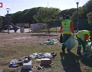 Descontrol en Costanera Norte por una fiesta clandestina sin distanciamiento ni barbijos