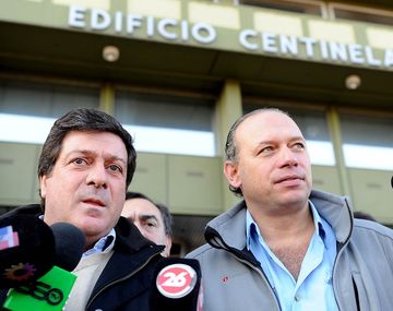 Mariotto y Berni, tras la reunión