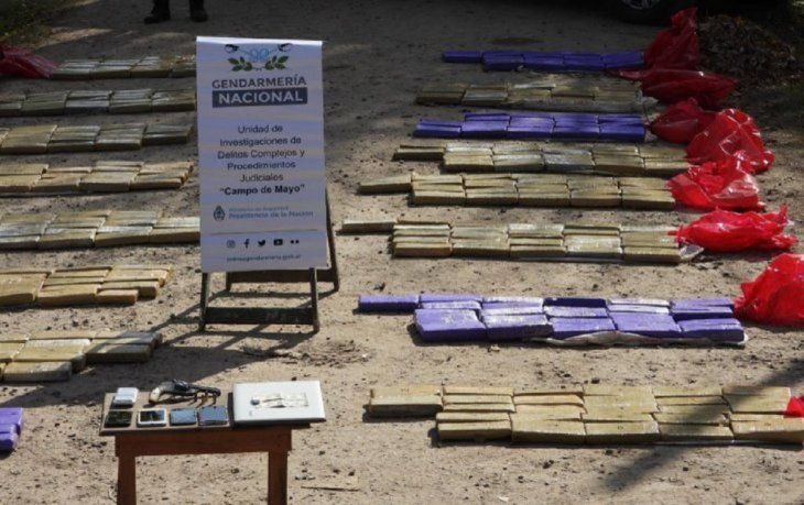 Desbarataron una banda narco y secuestraron 340 kilos de marihuana