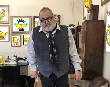 Lanata gastó millones en cuadros pintados con témperas de nenes de jardín y estallaron los memes