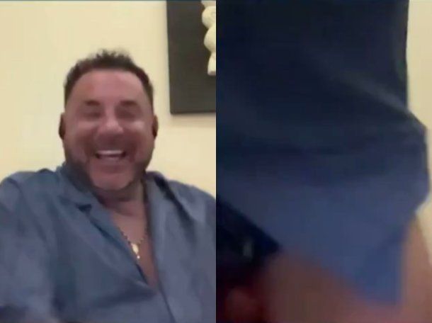 El Turco Mohamed se volvió viral por un descuido inesperado durante una entrevista: ¿estaba sin ropa interior?