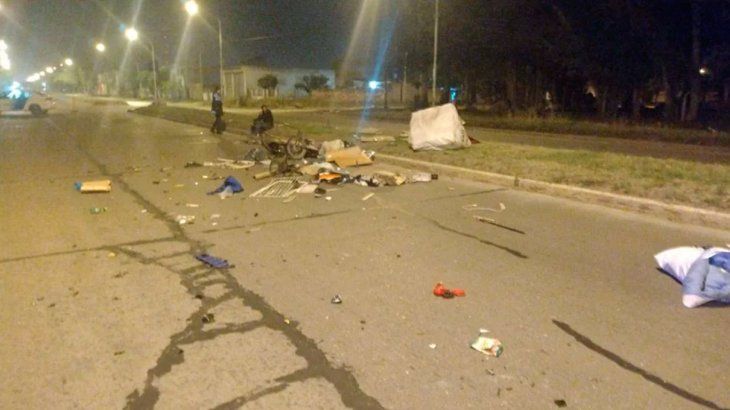 Mar del Plata: manejaba borracho, escapó de un control policial a contramano y atropelló a un cartonero