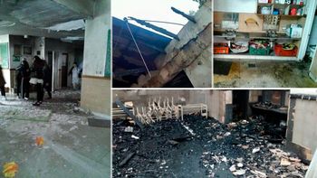 aberrante: robaron e incendiaron un jardin de infantes en gonzalez catan aberrante: robaron e incendiaron un jardin de infantes en gonzalez catan