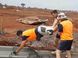 Matt y sus compañeros tienen una técnica muy original