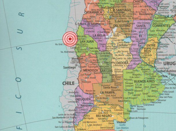 INPRES informó un fuerte sismo en Chile que se sintió en varias provincias argentinas