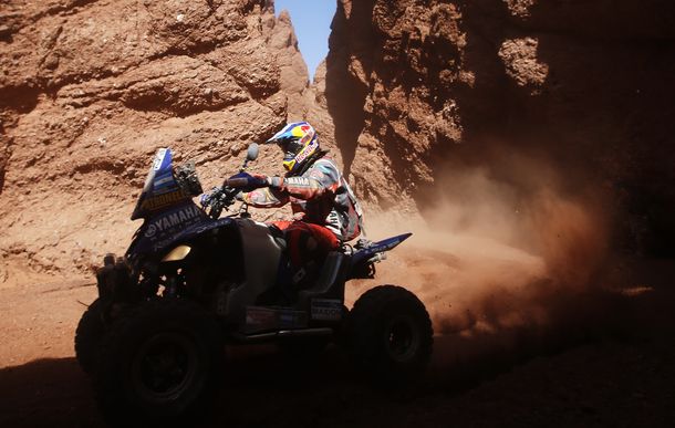 Marcos Patronelli ganó la octava etapa y pasó al frente en cuatris