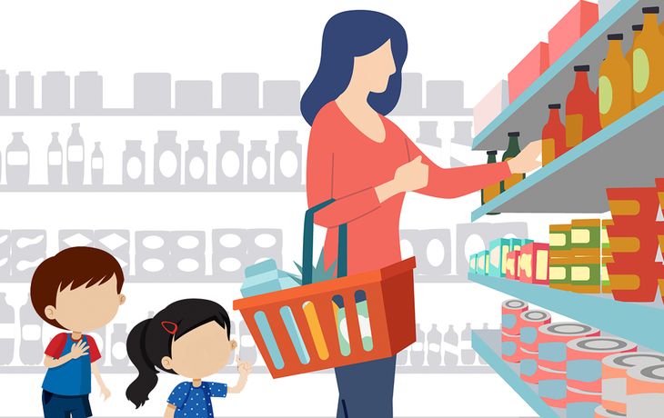 Los supermercados seguirán abiertos y darán abastecimiento