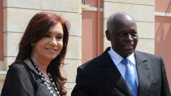 Cristina Fernández de Kirchner en Angola Cristina Fernández de Kirchner en Angola