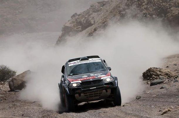 Dakar: se reanudó la octava etapa tras fuertes tormentas