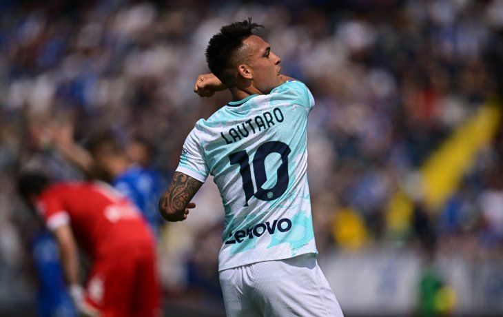 Video: Lautaro marcó el tercer tanto en la goleada del Inter