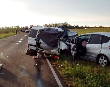 Cuatro muertos por un choque en la ruta nacional 18 - Crédito: www.elonce.com