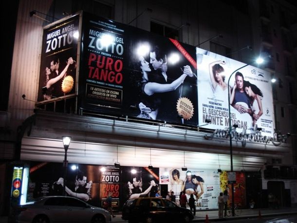 Por cortes de luz, los teatros no prenderán sus marquesinas