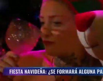 Gran Hermano: la llamativa manera en que Furia se divirtió durante la fiesta navideña