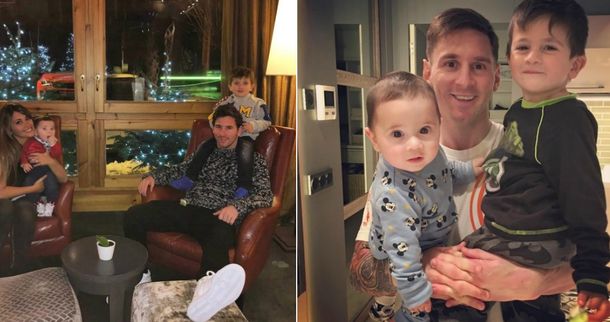 España: con un romántico mensaje de Antonella Roccuzzo, Lionel Messi festeja el Día del Padre