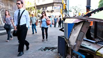 asi quedo el centro porteno tras los incidentes de boca asi quedo el centro porteno tras los incidentes de boca