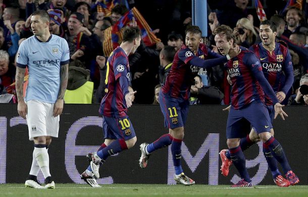 Barcelona eliminó al City y se metió en los cuartos de la Champions