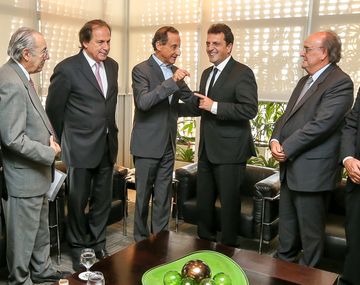 Massa ante empresarios de Brasil: Viene el tiempo de una nueva generación