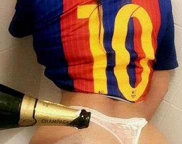Homenaje de Miss Bumbum a Barcelona y Messi - Crédito:suzycortezoficial