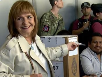 Votó Patricia Bullrich: Necesitamos tener más diputados y senadores”